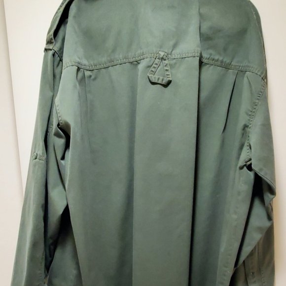 "Heart" Concert Jacket!  Dark Green Button Down Jacket, Size 2XL - Picture 4 of 8